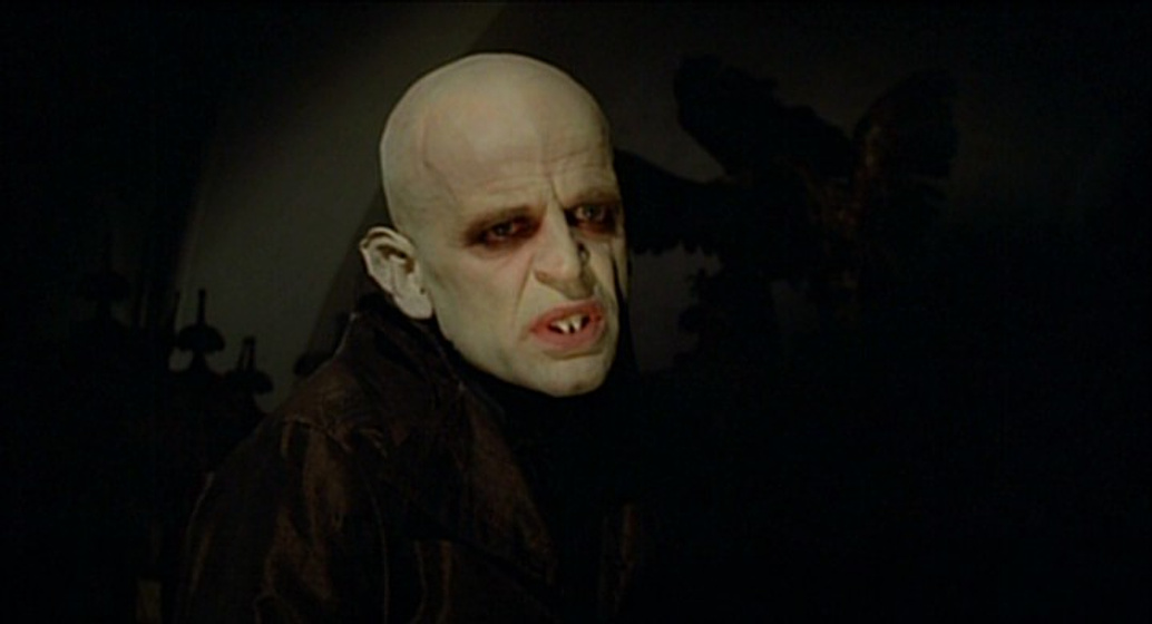 Klaus Kinski en Nosferatu, vampiro de la noche