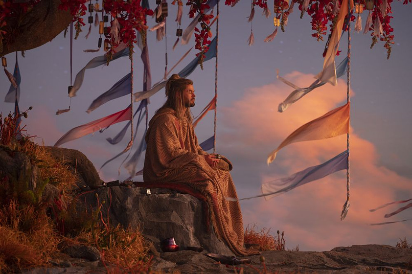 Chris Hemsworth en Thor: Love and Thunder
