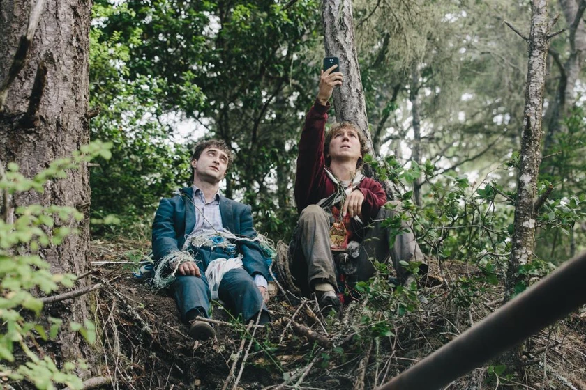 Daniel Radcliffe y Paul Dano en swiss-army-man