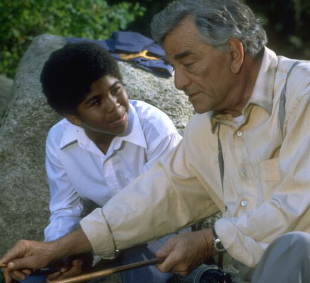 Peter Falk y Aaron Meeks en una-tormenta-de-verano