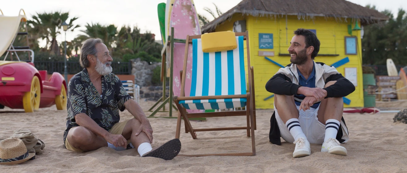 Guillermo Francella y Dani Rovira en playa-de-lobos