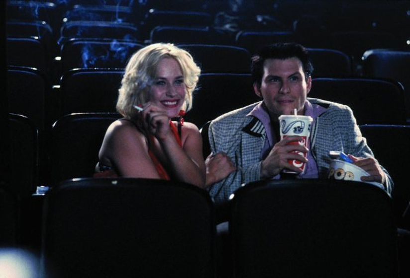 Christian Slater y Patricia Arquette en Amor a Quemarropa