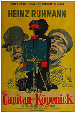 poster of movie El Capitán Kopenick