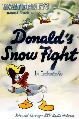 El Pato Donald: La Pelea de Nieve de Donald