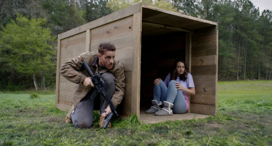 Justin Hartley en la-caza-2019