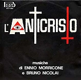 Carátula de la banda de sonido de El Anticristo