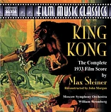 Carátula de la banda de sonido de King Kong, Film Music Classics