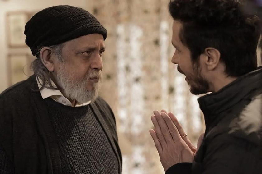 Mithun Chakraborty y Darshan Kumaar en the-kashmir-files