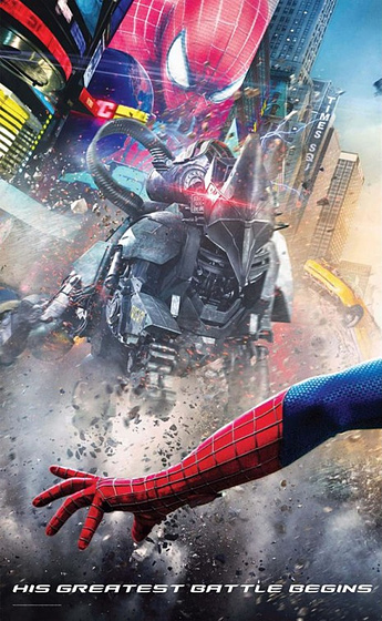 Imagen de The Amazing Spider-Man 2: El Poder de Electro (Cartel tríptico #1)