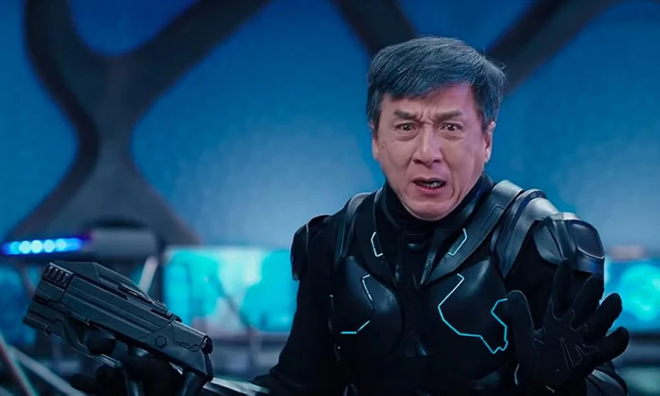 Jackie Chan en bleeding-steel