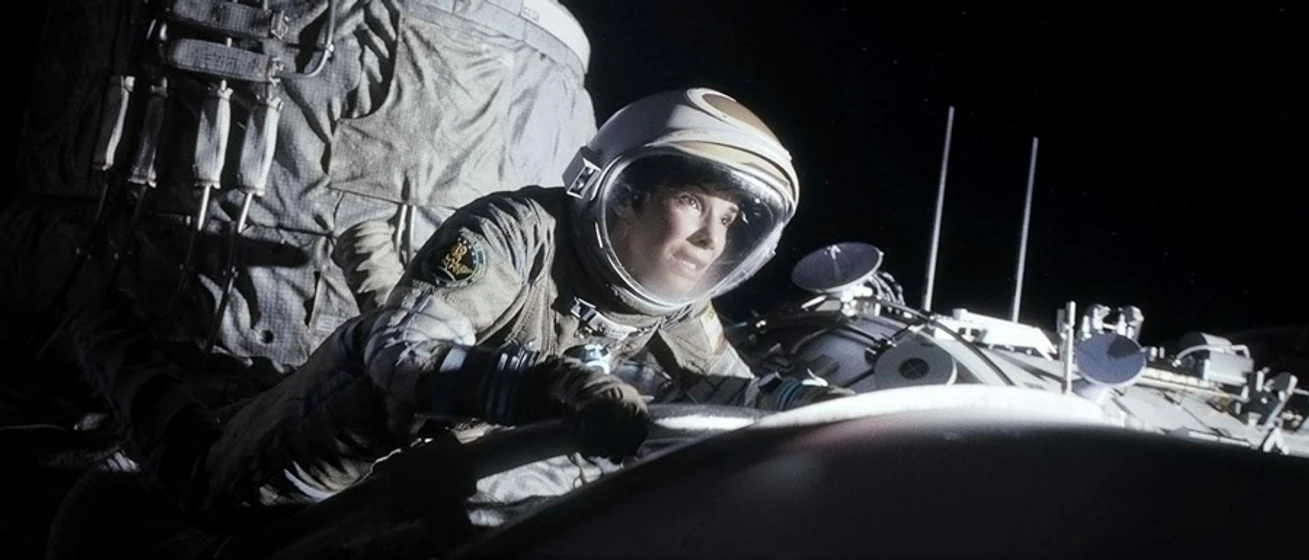 Sandra Bullock en gravity