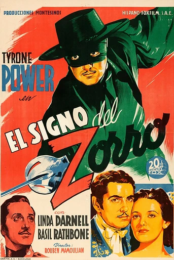 Poster de El Signo del Zorro