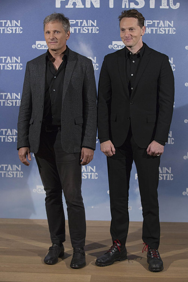 Viggo Mortensen y Matt Ross en Captain Fantastic (Photocall en Madrid (Septiembre 2016))