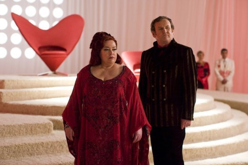 Kathy Bates y Colm Meaney en Alice