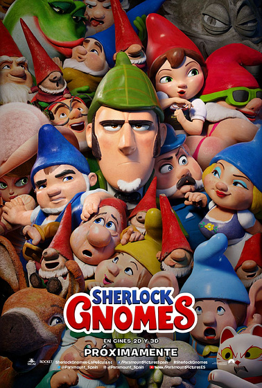 Imagen de Sherlock Gnomes (Cartel español)