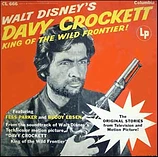 Carátula de la banda de sonido de Davy Crockett, Rey de la Frontera