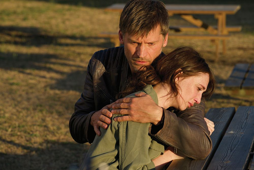 Nikolaj Coster-Waldau y Carice van Houten en Domino (2018)