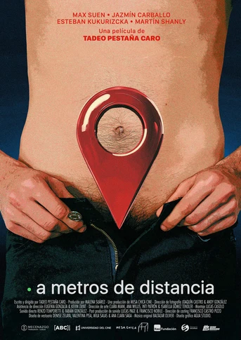 Poster de A Metros de Distancia