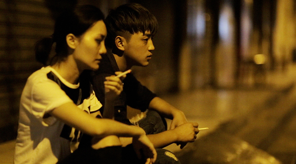 Vincent Chen Xi y Wen Sirui en Sandía amarga (Sandia Amarga (Floating Melon) Fotograma en Chengdu (China))