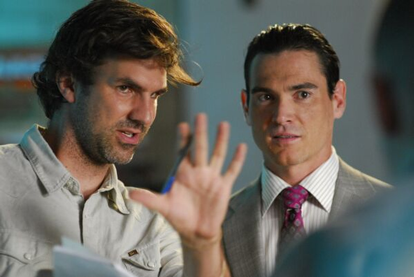 Billy Crudup y Paul Schneider [IV] en Pretty Bird
