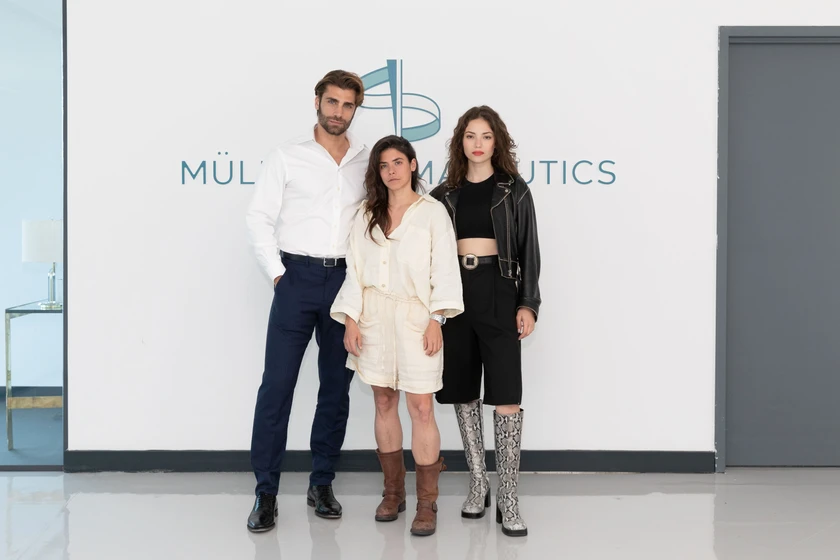 Lucía Alemany, Gabriela Andrada y Mario Ermito en Pídeme lo que quieras (Presentación rodaje)