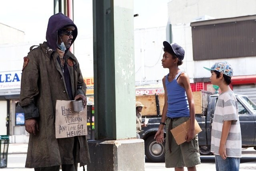 Ethan Dizon y Skylan Brooks en The Inevitable Defeat of Mister and Pete