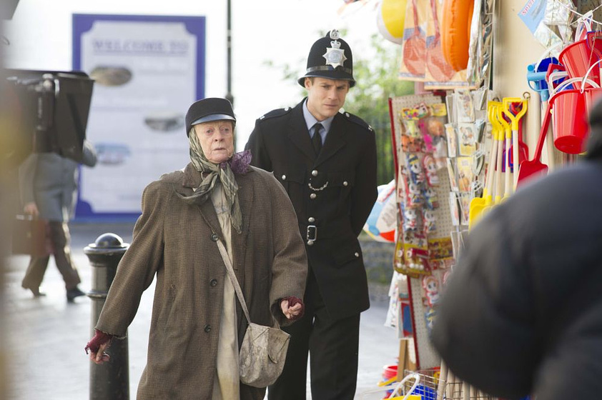 Maggie Smith en The Lady in the Van