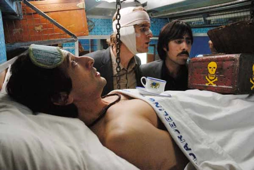 Owen Wilson, Adrien Brody y Jason Schwartzman en viaje-a-darjeeling