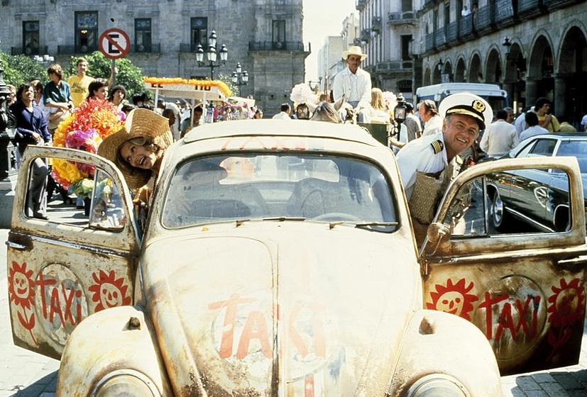 Cloris Leachman y Harvey Korman en herbie-torero