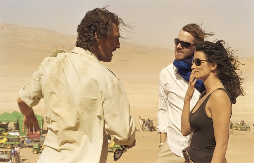 Penélope Cruz, Steve Zahn y Matthew McConaughey en Sahara