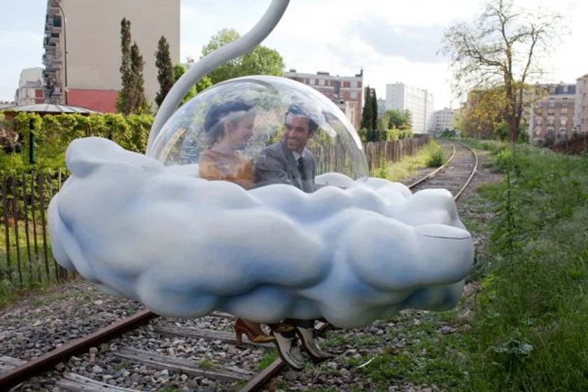 Audrey Tautou y Romain Duris en La Espuma de los Días