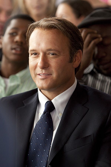 Tim McGraw en The Blind side (Un sueño posible)