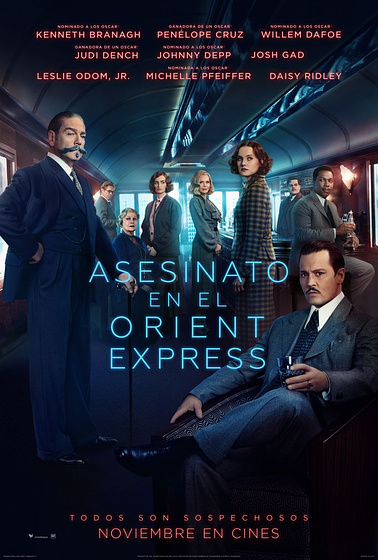 Imagen de Asesinato en el Orient Express (Cartel final español)