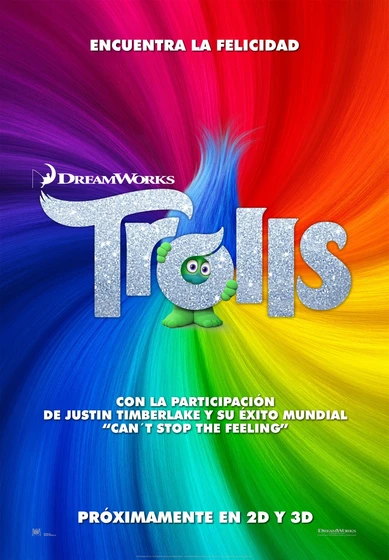 Imagen de trolls (Cartel teaser español)