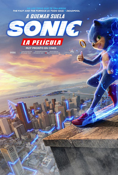 Imagen de Sonic. La Película (Cartel teaser español)