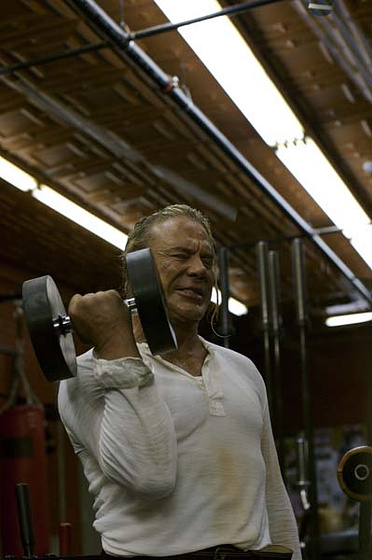 Mickey Rourke en El Luchador