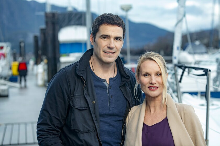 Nicollette Sheridan y Dan Payne en Todo Tuyo