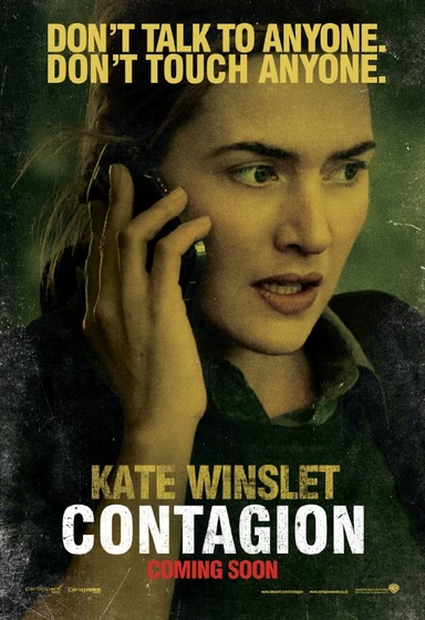 Kate Winslet en Contagio (Poster promocional)