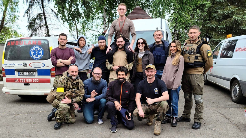 Imagen de Hell Jumper. Voluntarios en Ucrania