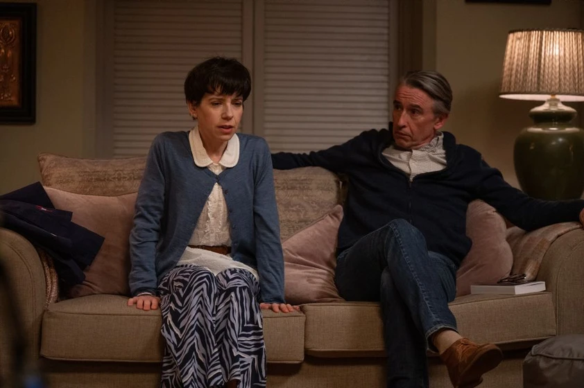 Steve Coogan y Sally Hawkins en the-lost-king