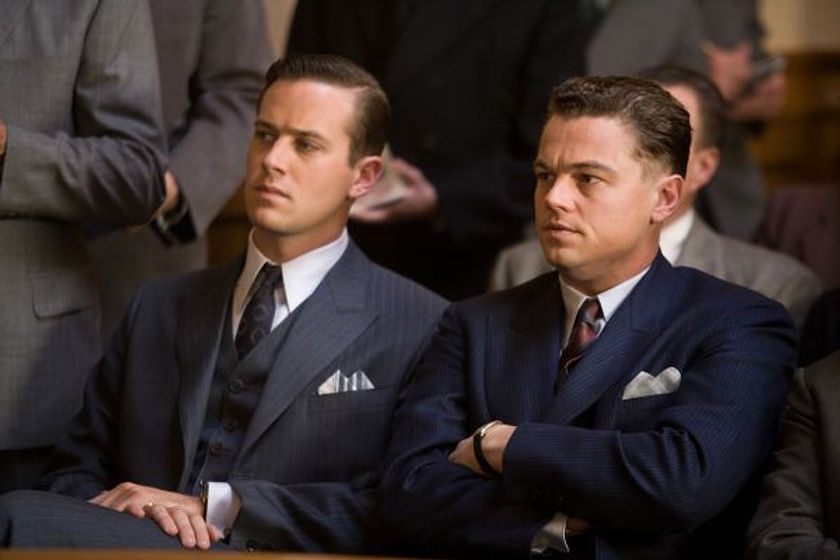 Leonardo DiCaprio y Armie Hammer en J. Edgar