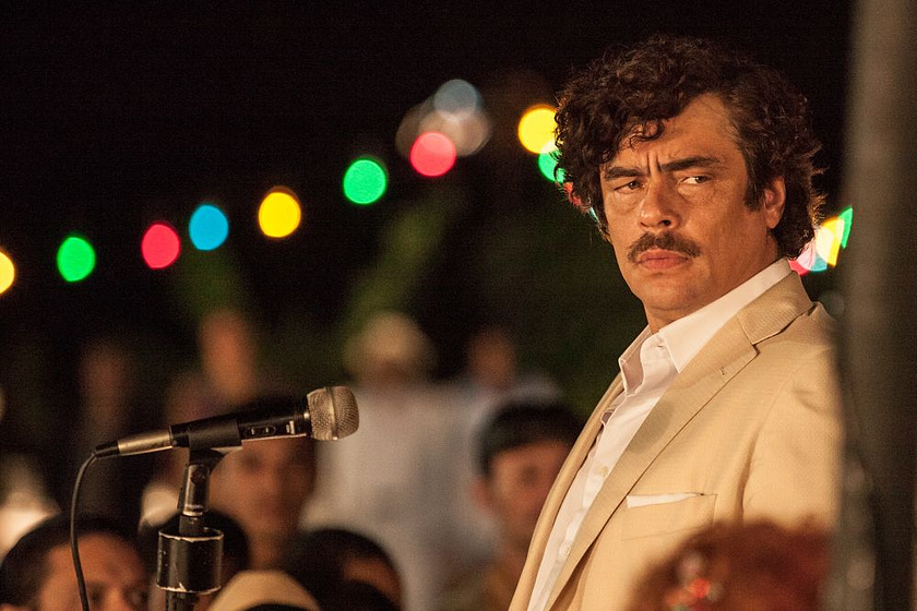 Benicio Del Toro en Escobar: Paraíso perdido