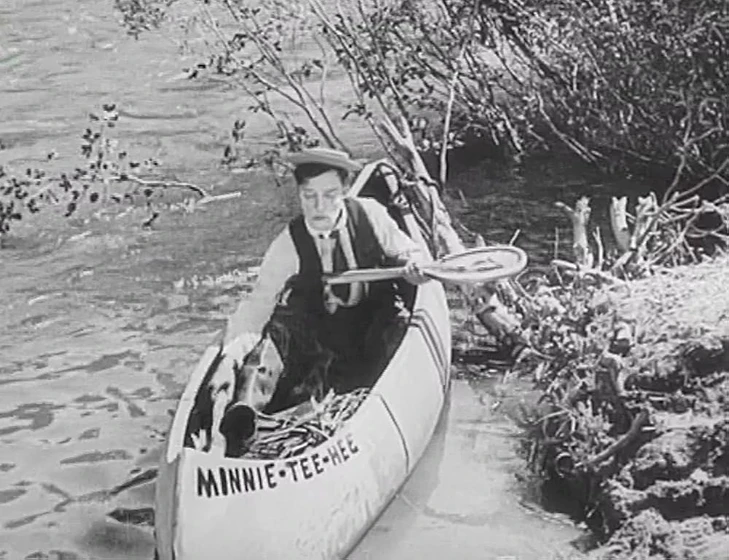 Buster Keaton en el-aeronauta