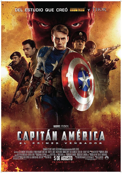 Imagen de Capitán América. El primer Vengador (Cartel final)