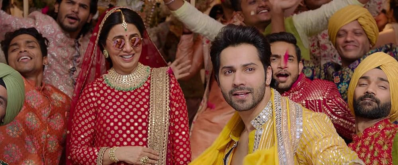 Varun Dhawan y Neetu Singh en jugjugg-jeeyo