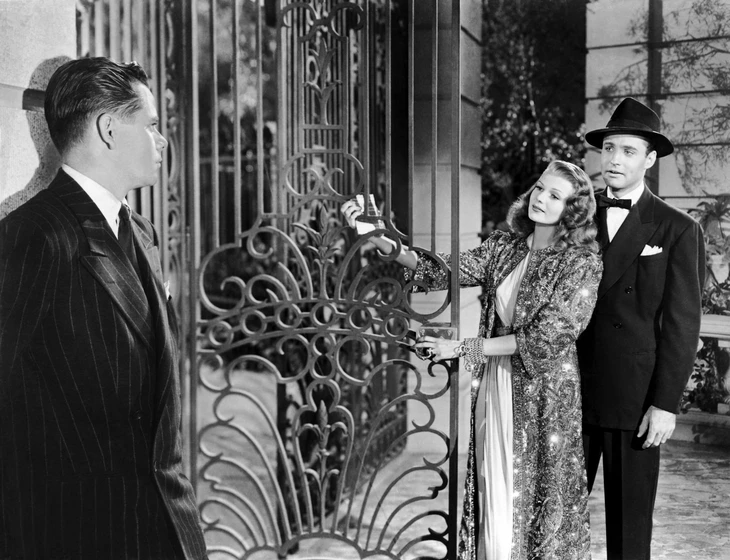 Rita Hayworth y Glenn Ford en gilda