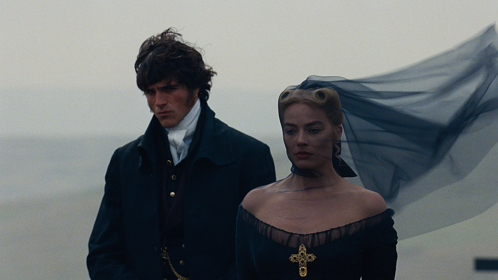 Margot Robbie y Jacob Elordi en cumbres-borrascosas-2026