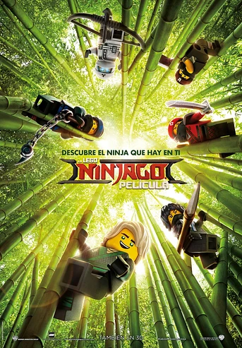 Poster de La Lego Ninjago película