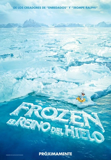 Imagen de Frozen. El Reino del Hielo (Cartel teaser español)