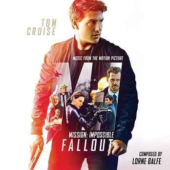 Carátula de la banda de sonido de Mission: Impossible - Fallout